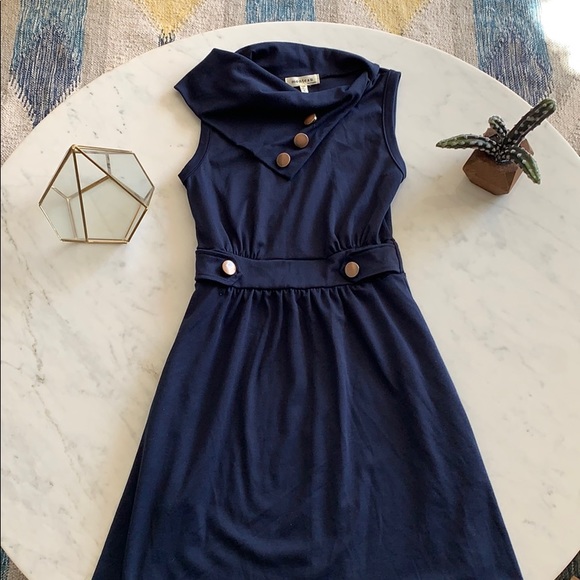 Monteau Dresses & Skirts - Monteau Navy Dress